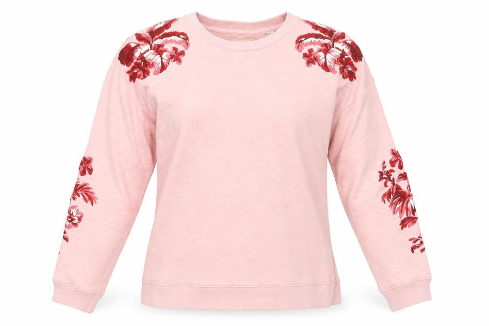 Womens UK Size 8 Jack Wills Pink Pullover Sweatshirt