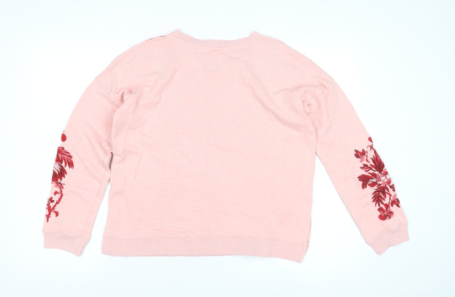 Womens UK Size 8 Jack Wills Pink Pullover Sweatshirt