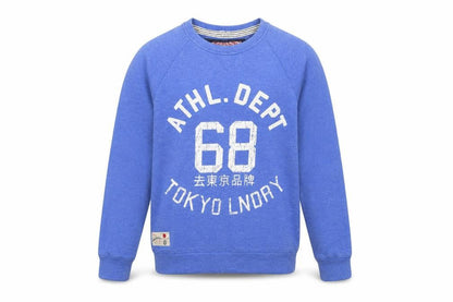 Mens UK Size S Tokyo Laundry Blue Pullover Sweatshirt