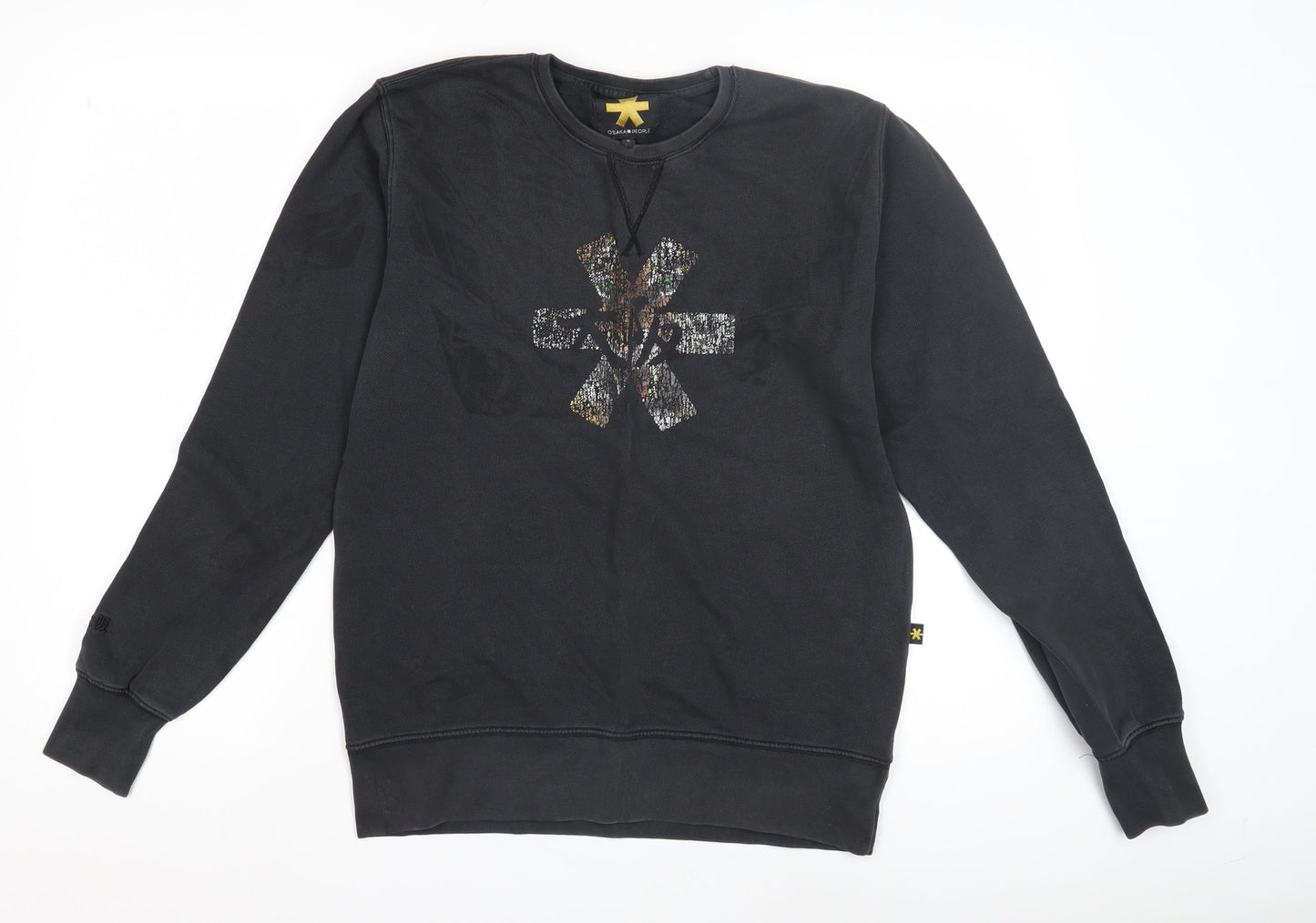 Osaka Records Unisex Black Pullover Sweatshirt S