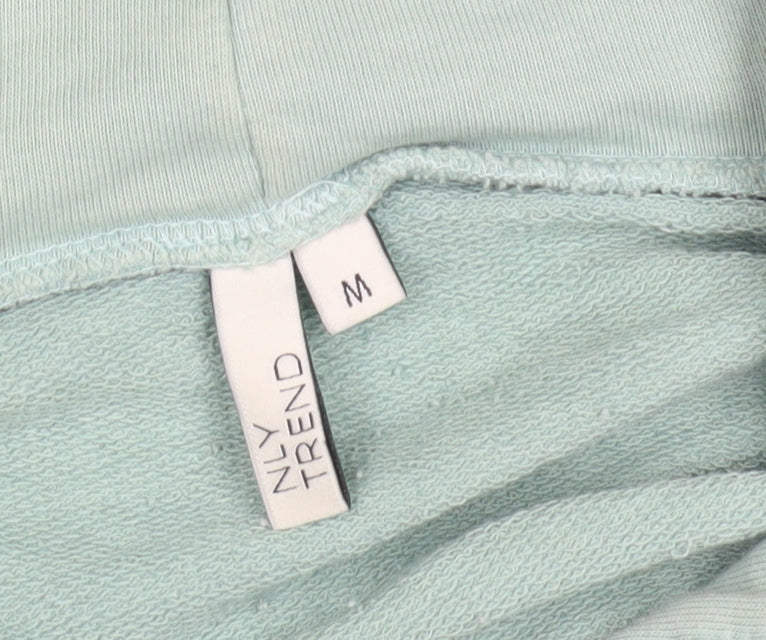 NLY Trend Women's Green Full Zip Hoodie - M