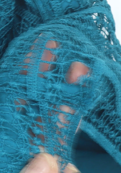 MNG Collection Women's Blue XS Sheath Party Dress