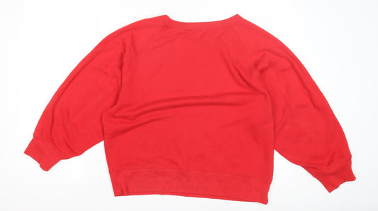 GAP Women's Red XL Pullover Sweatshirt