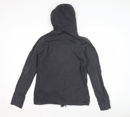 Trafaluc Women's Black Cartoon Pullover Hoodie, M
