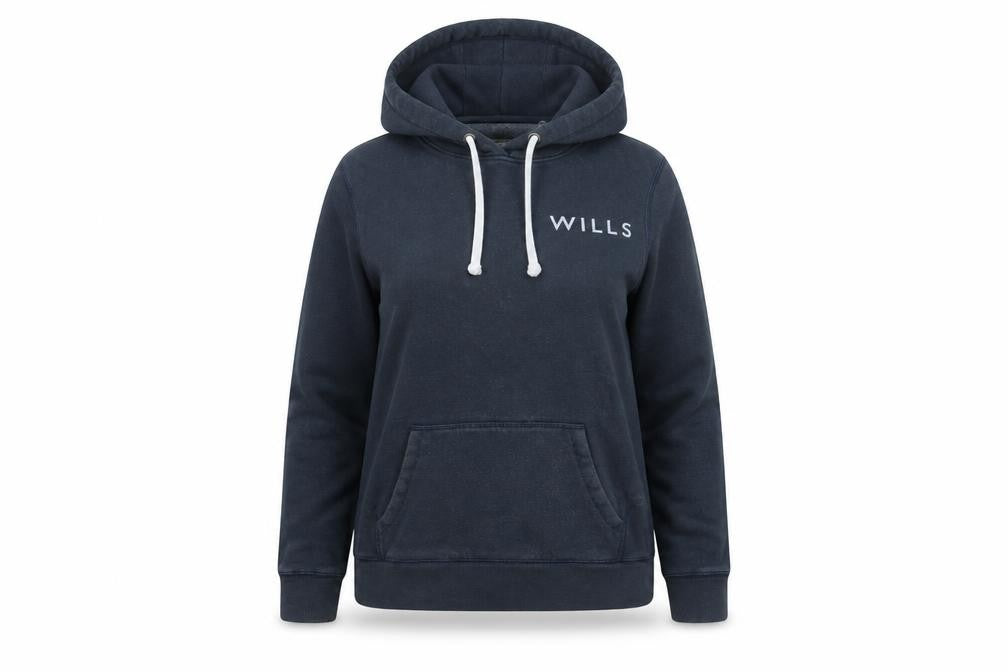 Womens UK Size 8 Jack Wills Navy Pullover Hoodie
