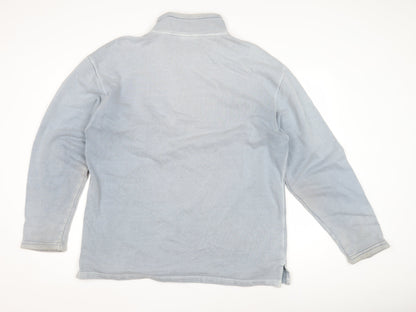 Weird Fish Men's Blue Large 1/4 Zip Sweatshirt