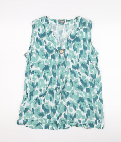 Jaeger Women's Multicoloured Blouse Size 10