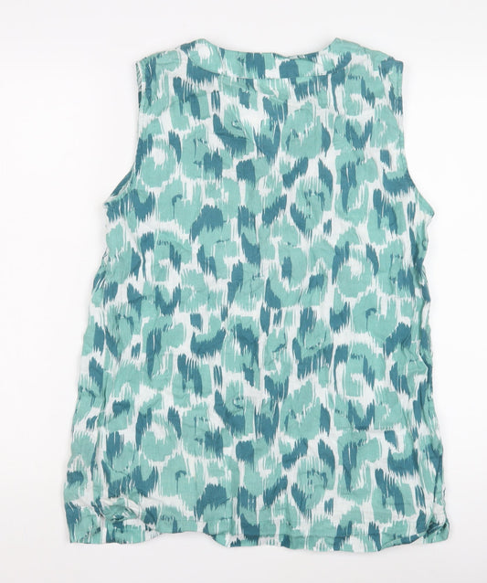 Jaeger Women's Multicoloured Blouse Size 10