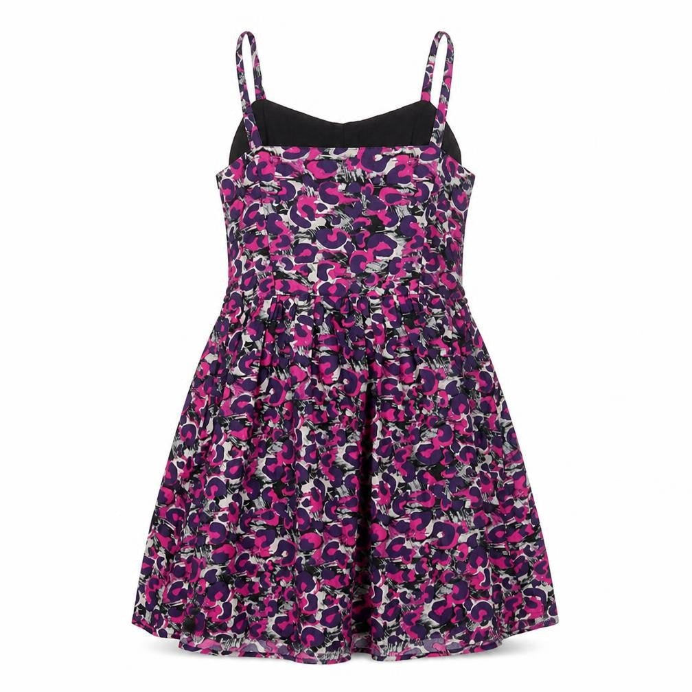 Front view of Marks & Spencer Multicoloured Dress, Teens, size 12-14, Animal Print
