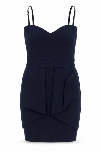 Quiz Women's Blue Bodycon Mini Dress Size 12