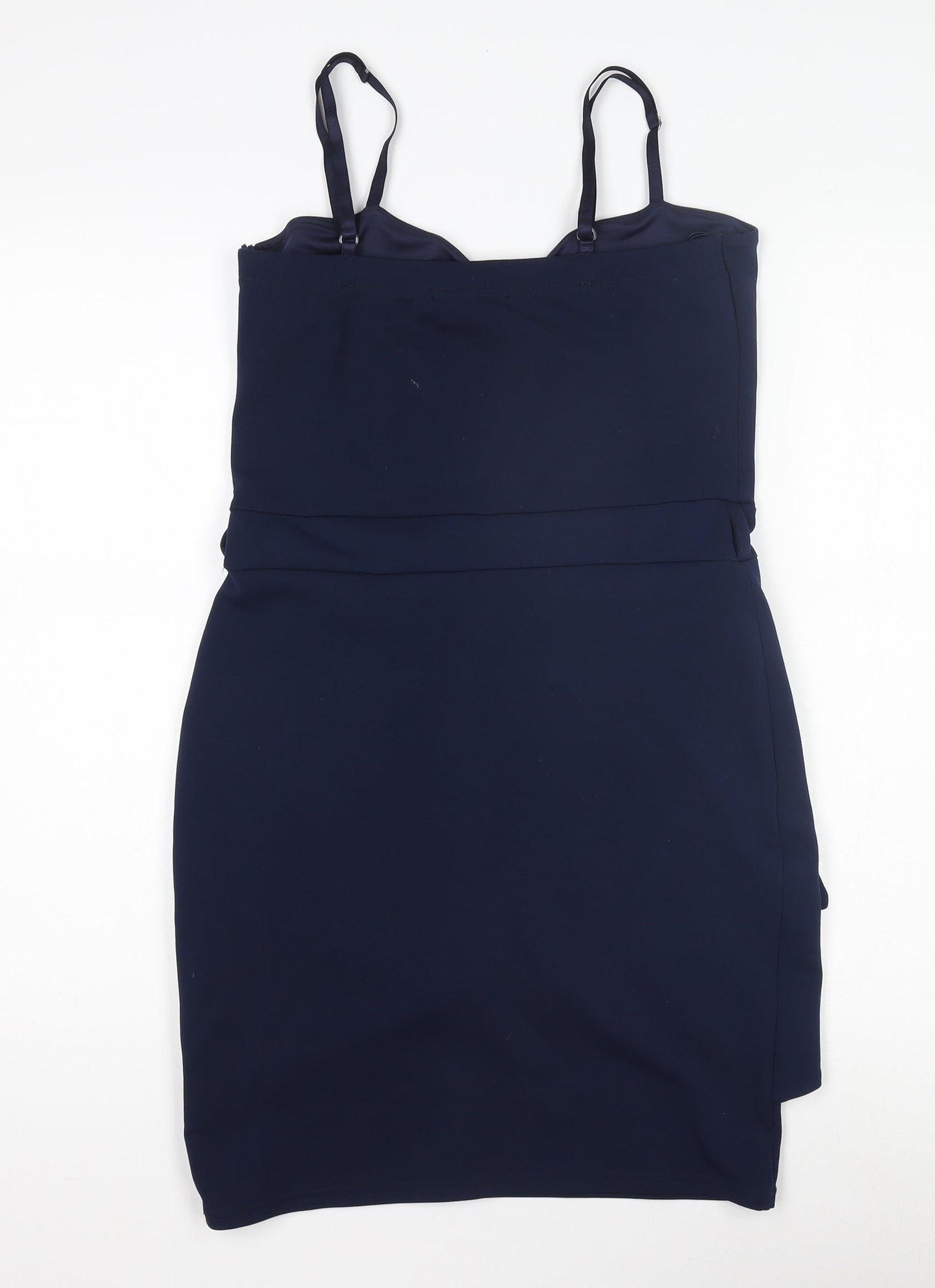 Quiz Women's Blue Bodycon Mini Dress Size 12
