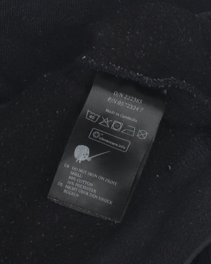 Monki Women's Black Pullover Sweatshirt - M