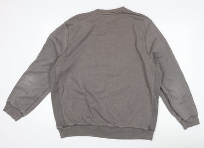 Mens UK Size XL Hurley Grey Pullover Sweatshirt