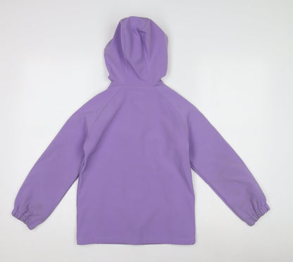 Mountain Warehouse Girls Purple Hooded Jacket 9-10 Years