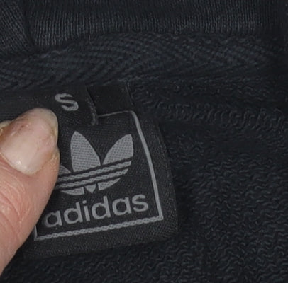 Adidas Women's Black Pullover Logo Hoodie S