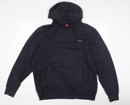Mens UK Size L Slazenger Black Pullover Hoodie