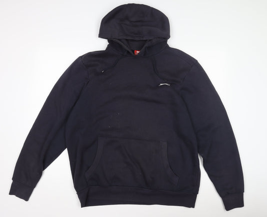 Mens UK Size L Slazenger Black Pullover Hoodie
