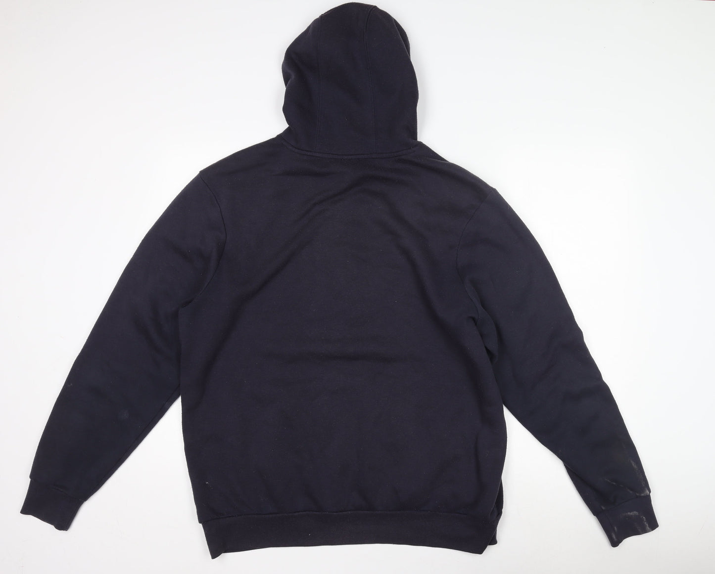 Mens UK Size L Slazenger Black Pullover Hoodie