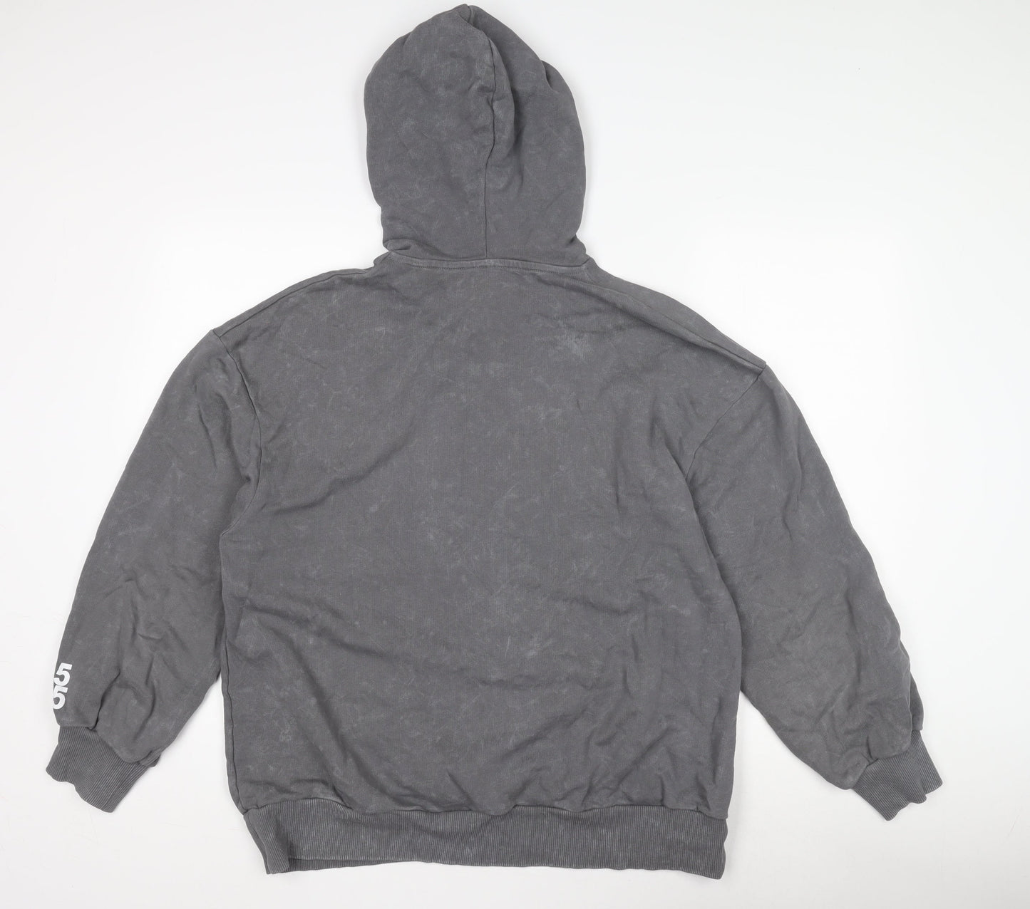Unisex Adults UK Size M ASOS Grey Pullover Hoodie