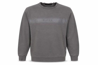 Mens UK Size M NICCE Grey Pullover Sweatshirt