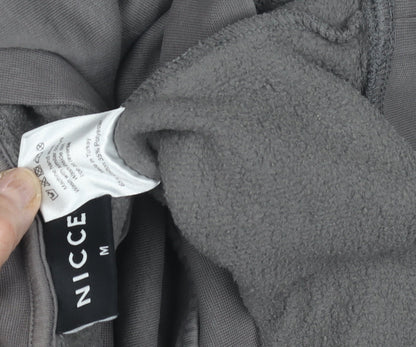 Mens UK Size M NICCE Grey Pullover Sweatshirt
