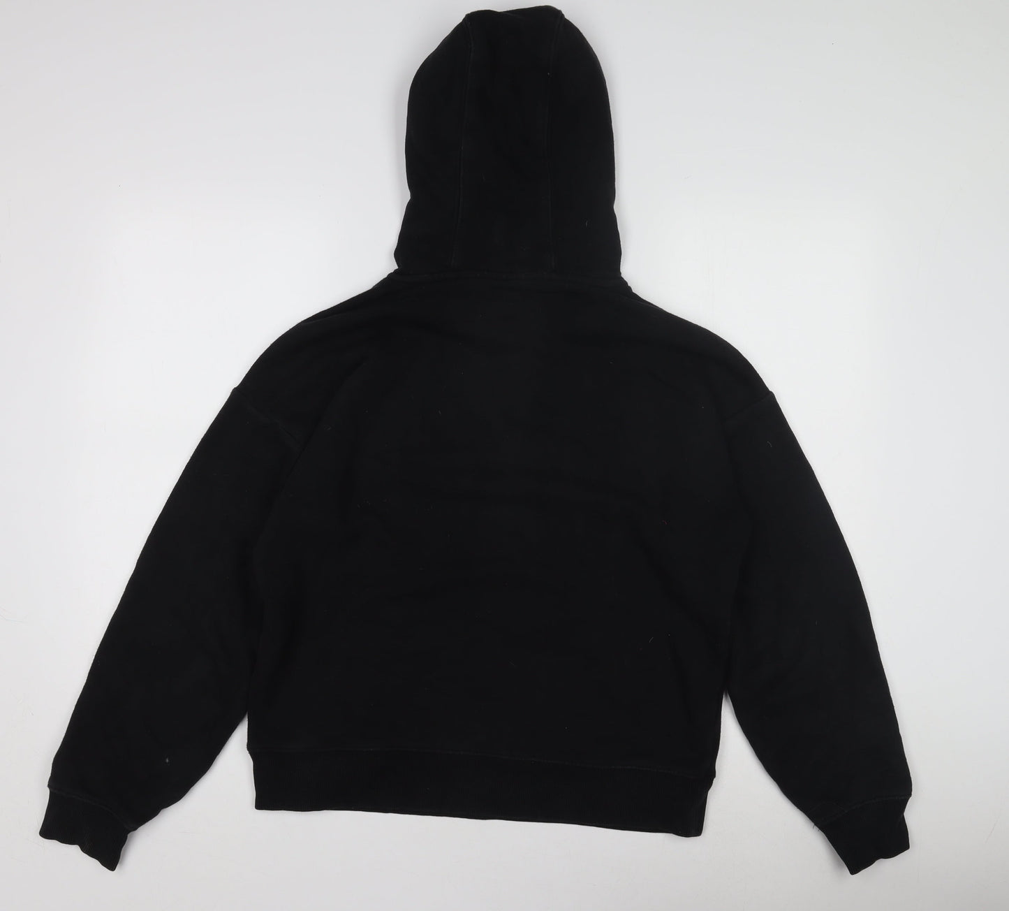 Mens UK Size M FILA Black Pullover Hoodie