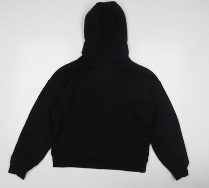 Mens UK Size M FILA Black Pullover Hoodie