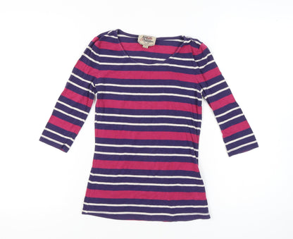 Womens UK Size 10 Arabella & Addison Multicoloured Basic T-Shirt