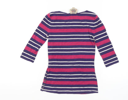 Womens UK Size 10 Arabella & Addison Multicoloured Basic T-Shirt