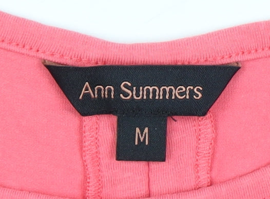 Ann Summers Women's Pink Tank Top Size M