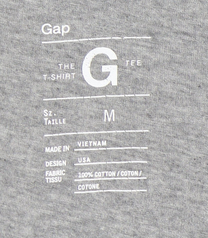 Mens UK Size M Gap Grey  T-Shirt