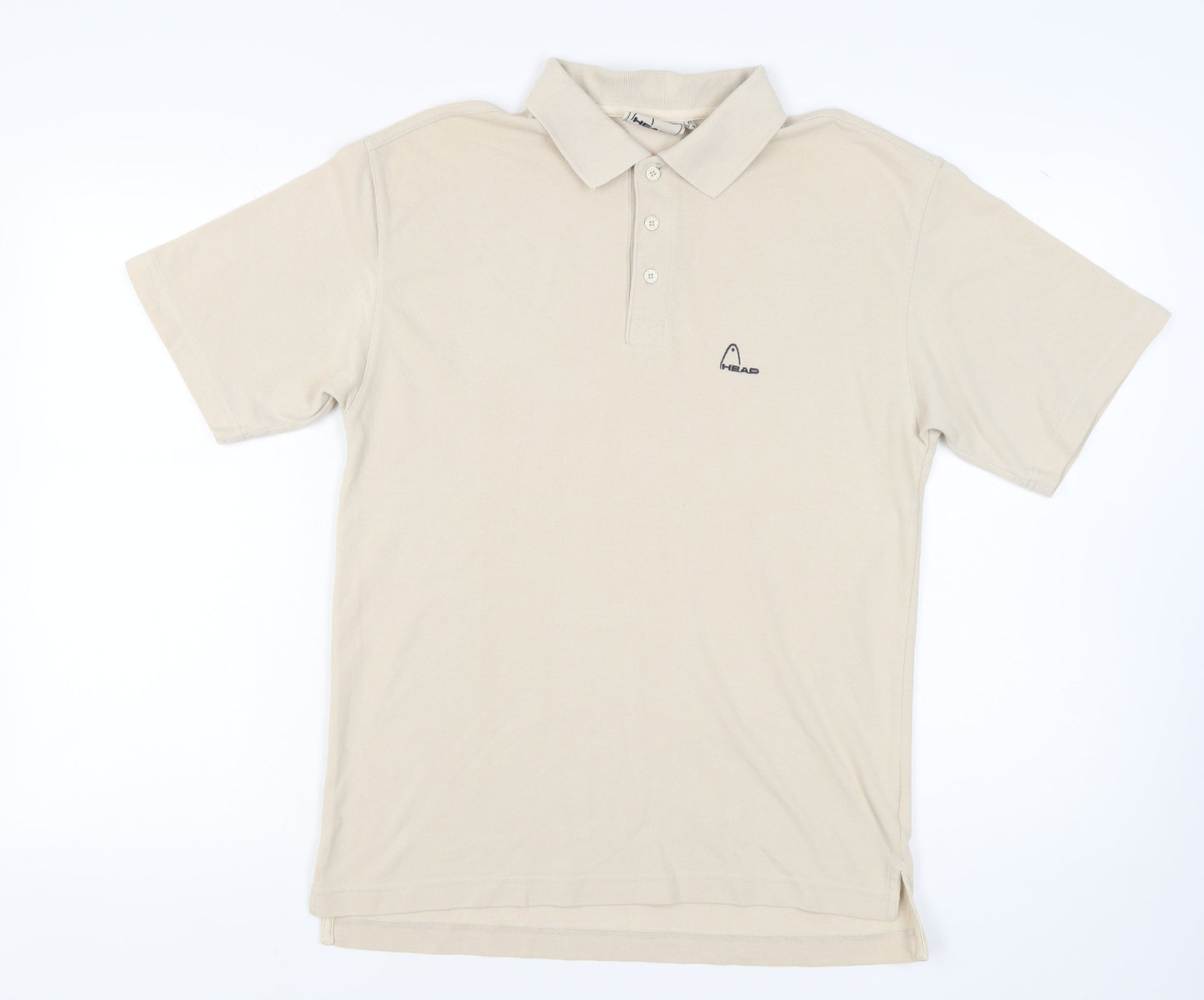 Head Men's Beige Polo Shirt - Size S