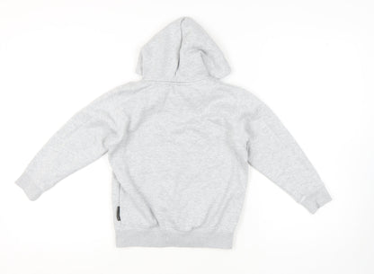 French Connection Boys Grey Full Zip Hoodie 9-10 Years
