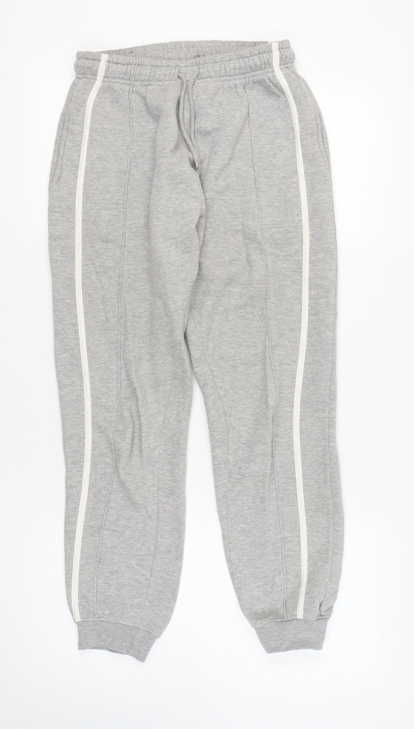 Womens UK Size 6 PRETTYLITTLETHING Regular Fit Jogger Grey Trousers