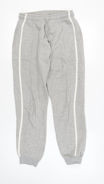Womens UK Size 6 PRETTYLITTLETHING Regular Fit Jogger Grey Trousers