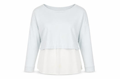 Womens UK Size M French Connection White Cropped Blouse
