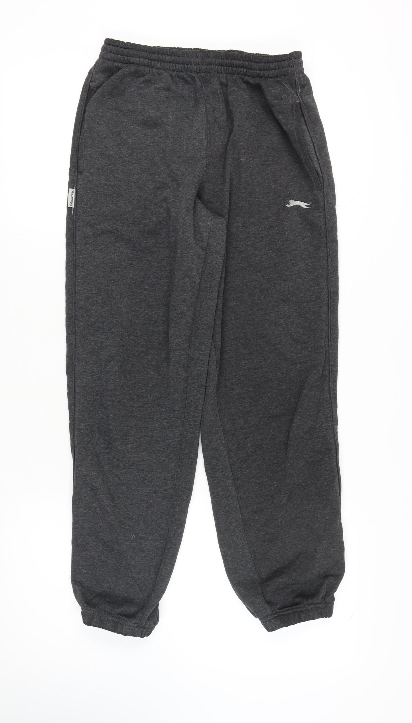 Slazenger Men's Grey Sweatpants - Medium, Casual Wear