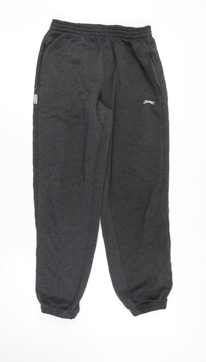 Slazenger Men's Grey Sweatpants - Medium, Casual Wear