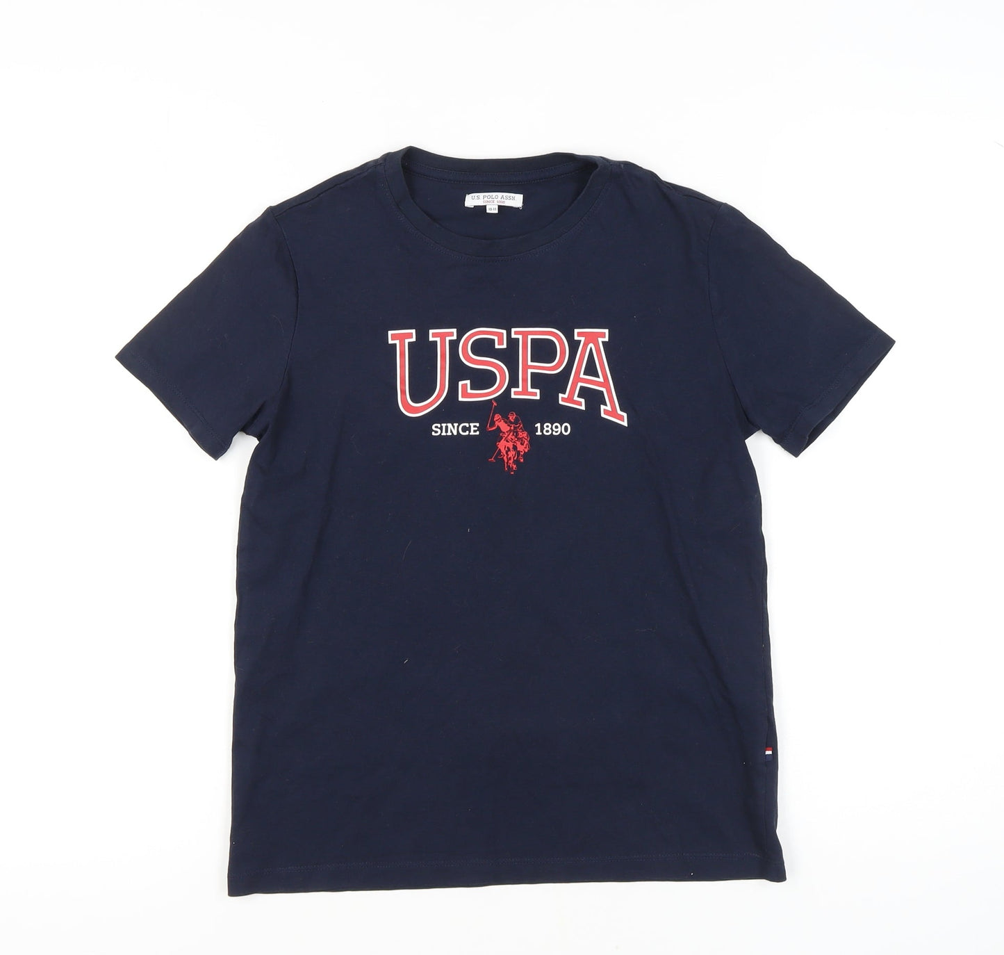 U.S. Polo Assn. Boys Blue T-Shirt 10-11 Years
