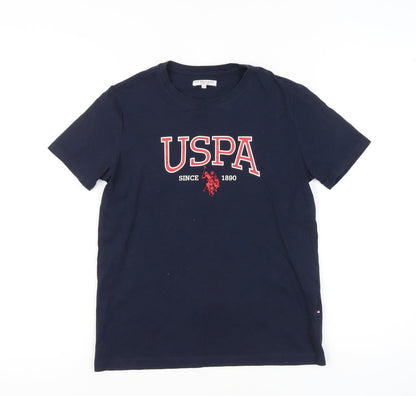 U.S. Polo Assn. Boys Blue T-Shirt 10-11 Years