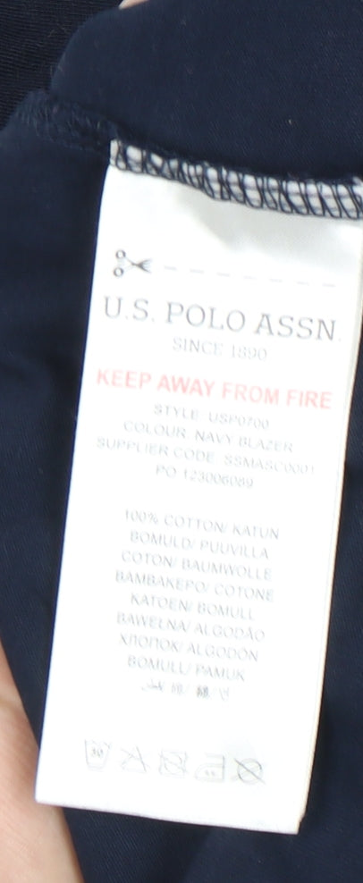 U.S. Polo Assn. Boys Blue T-Shirt 10-11 Years