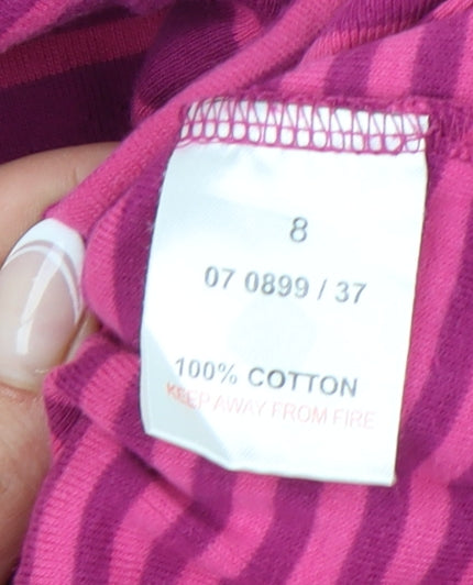 Peter Storm Women's Pink Striped Long Sleeve Top