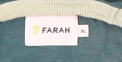 Mens UK Size XL Farah Green  T-Shirt