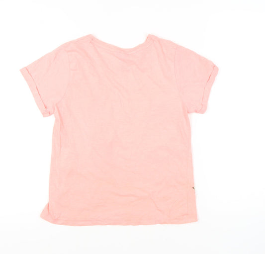 Womens UK Size S Looney Tunes Pink  T-Shirt