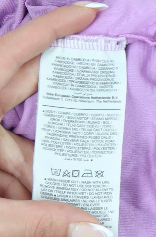 Nike Women's Pink Dri-Fit T-Shirt XL