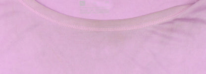 Nike Women's Pink Dri-Fit T-Shirt XL