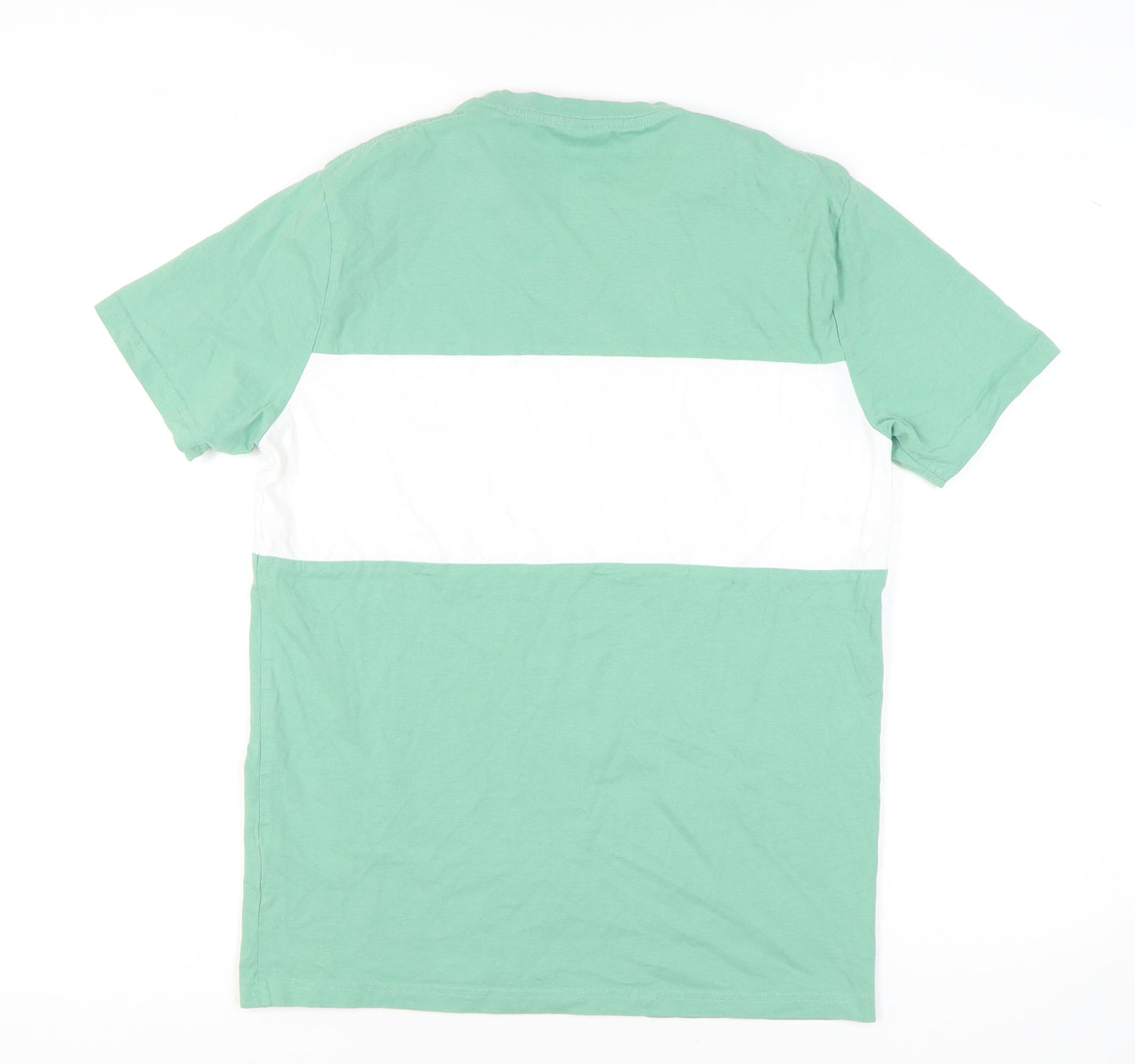 Joules Men's Green Colourblock T-Shirt, M