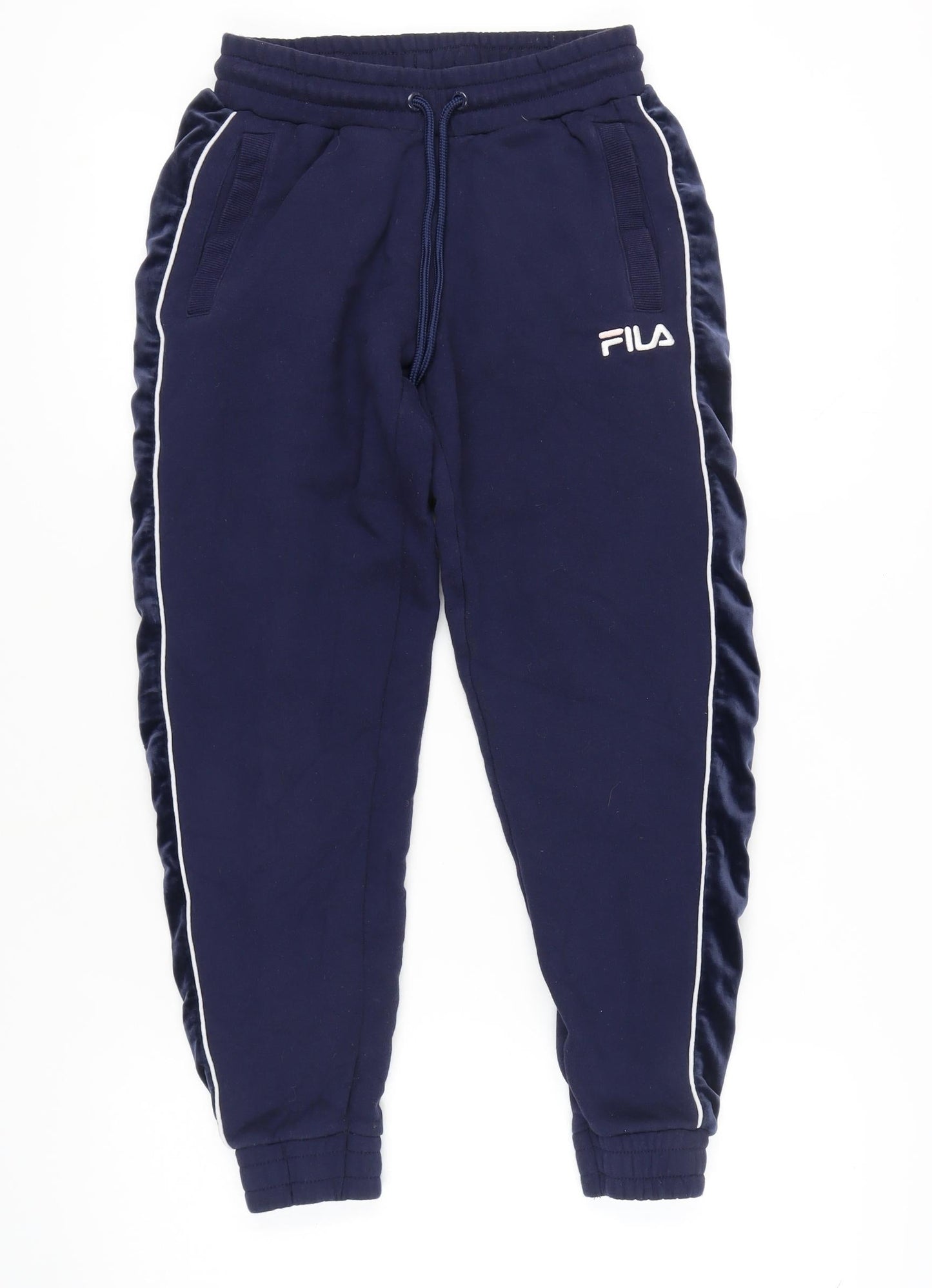 Fila Women's Blue XS Jogger Trousers for Gym & Running