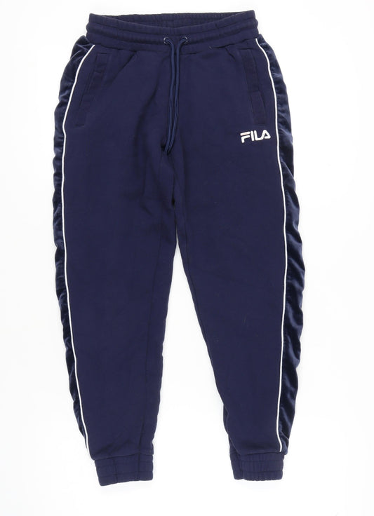 Fila Women's Blue XS Jogger Trousers for Gym & Running