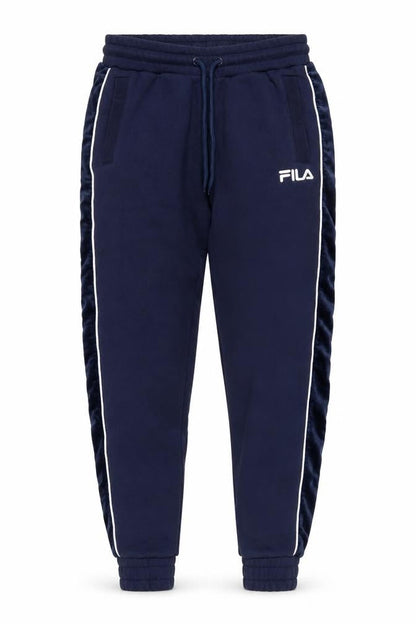 Front view of Fila Women's Blue XS Jogger Trousers for Gym & Running